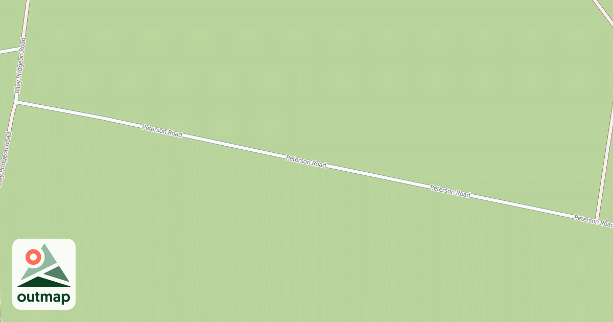 Map of Lake George State Forest Trail