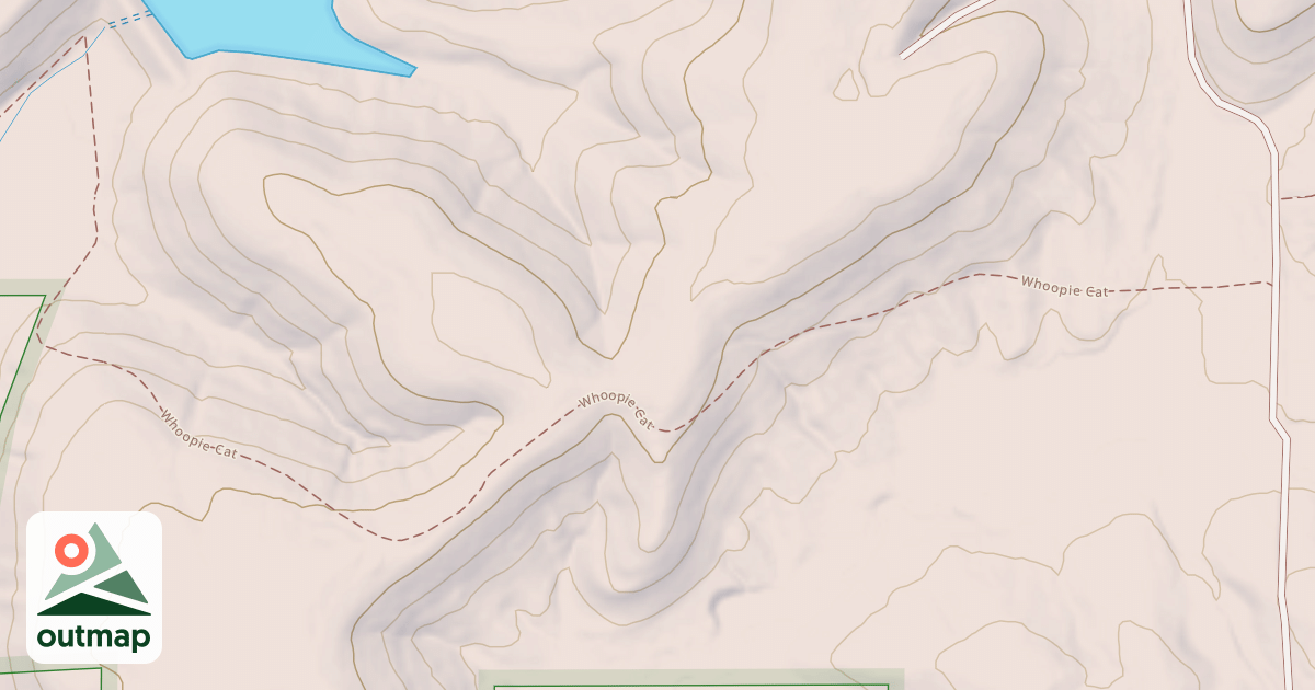 Map of WHOOPIE CAT DAM ROAD