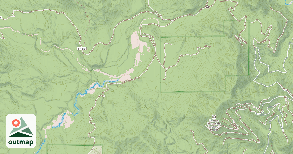 Map of PETIT LAKE