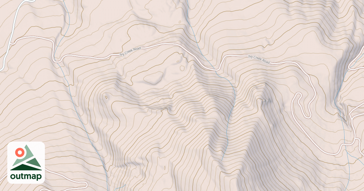 Map of IVY CR