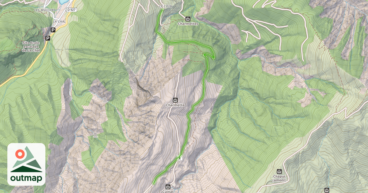Map of Bouyans