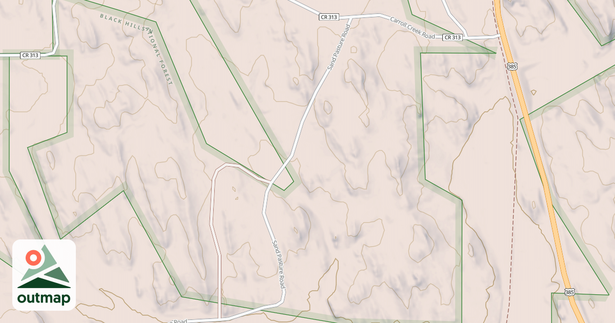 Map of ECHO VALLEY