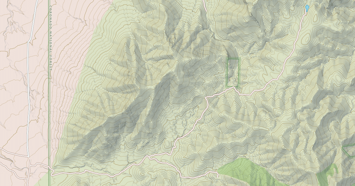 Map preview of FOURR CANYON