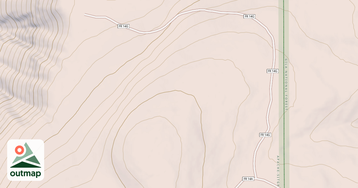 Map of ASPEN MANESS TS.