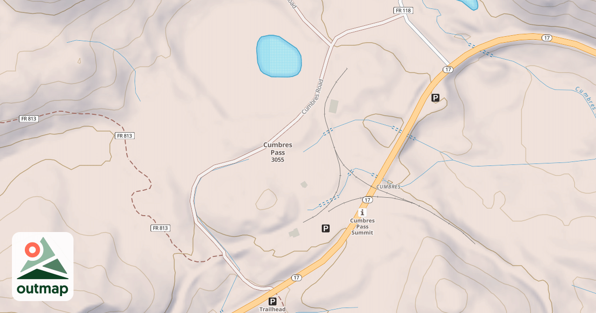 Map of CUMBRES