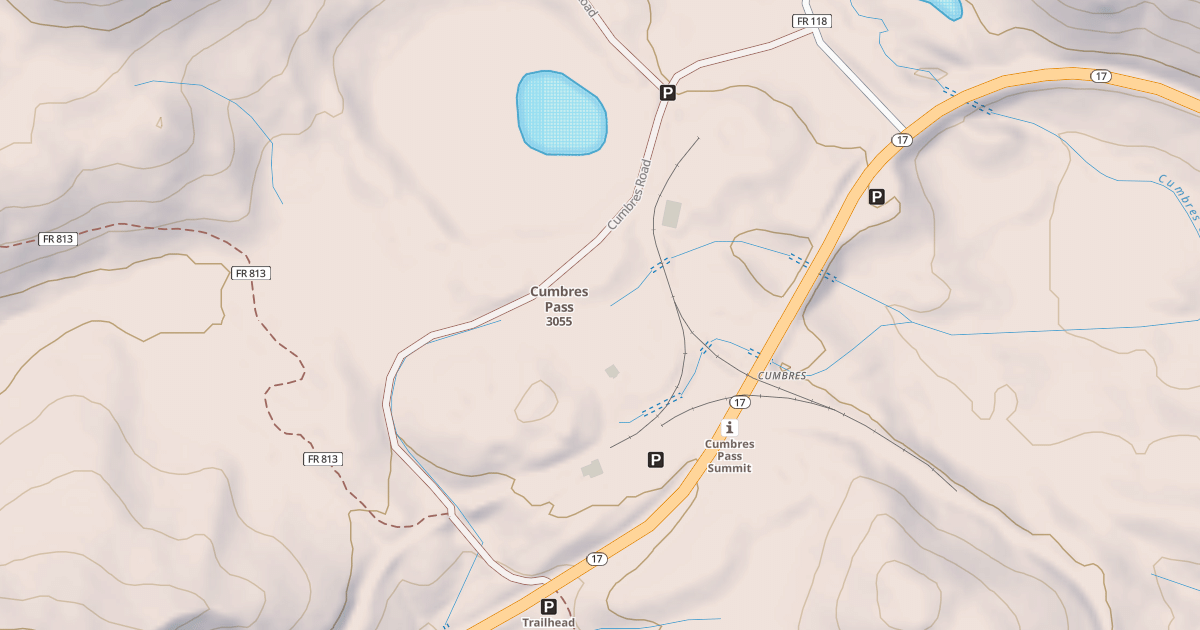 Map preview of CUMBRES