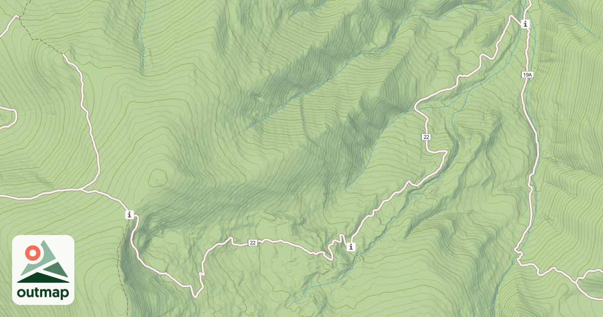 Map of COMALES CUTOFF