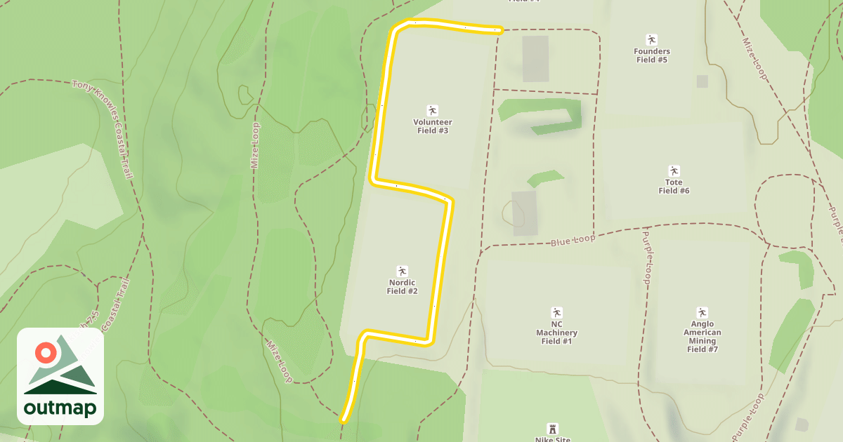 Map of Chalet Loop