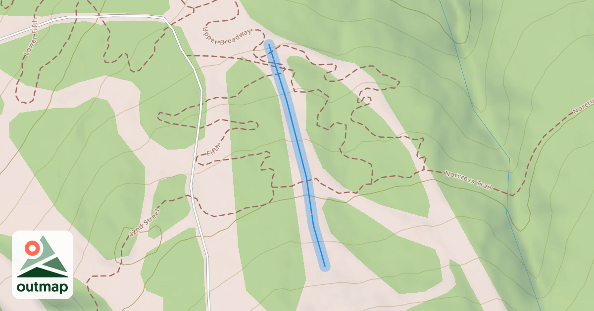 Map of Sunset Strip