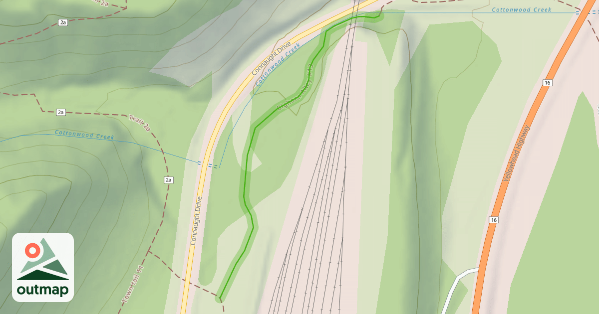 Map of Bighorn Alley #13