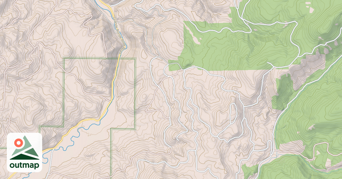 Map of USFS National Forest System Roads {9D9B0F54-4F4B-4506-8497-3A64AEA88718}