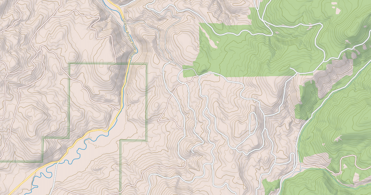 Map preview of USFS National Forest System Roads {9D9B0F54-4F4B-4506-8497-3A64AEA88718}