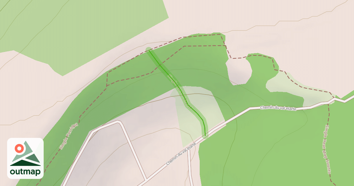 Map of Single du Val Etarté