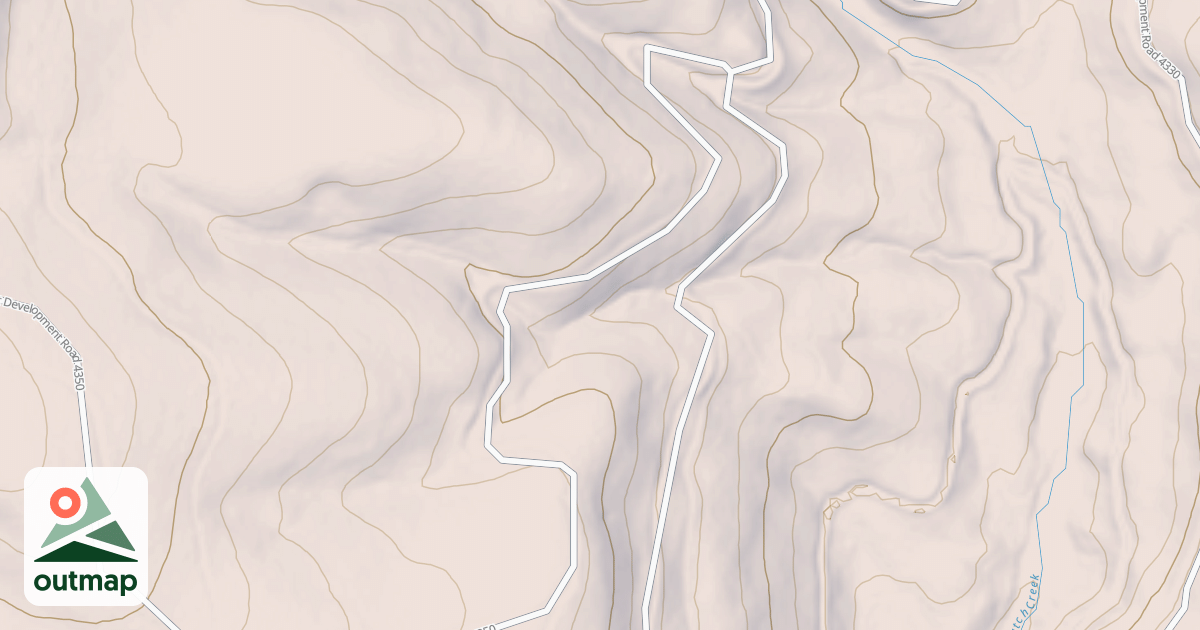 Map of INDIANA MINE RD