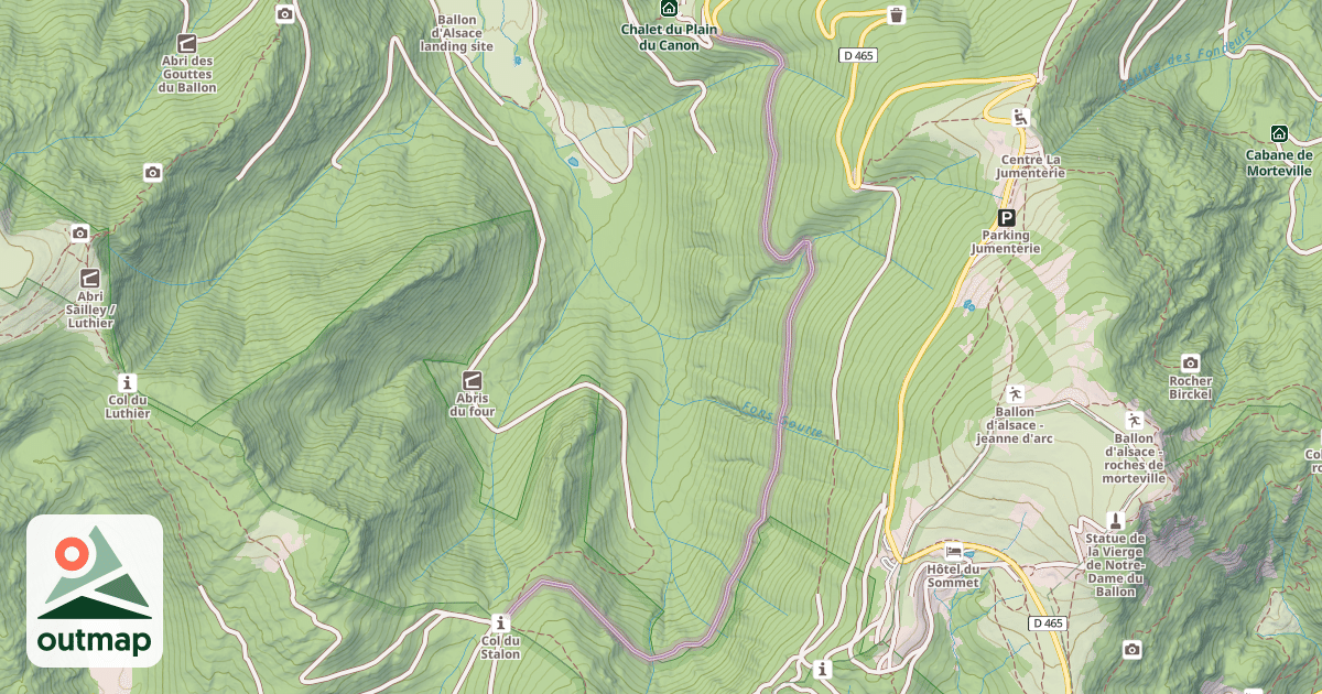 Map of Chemin Godignon