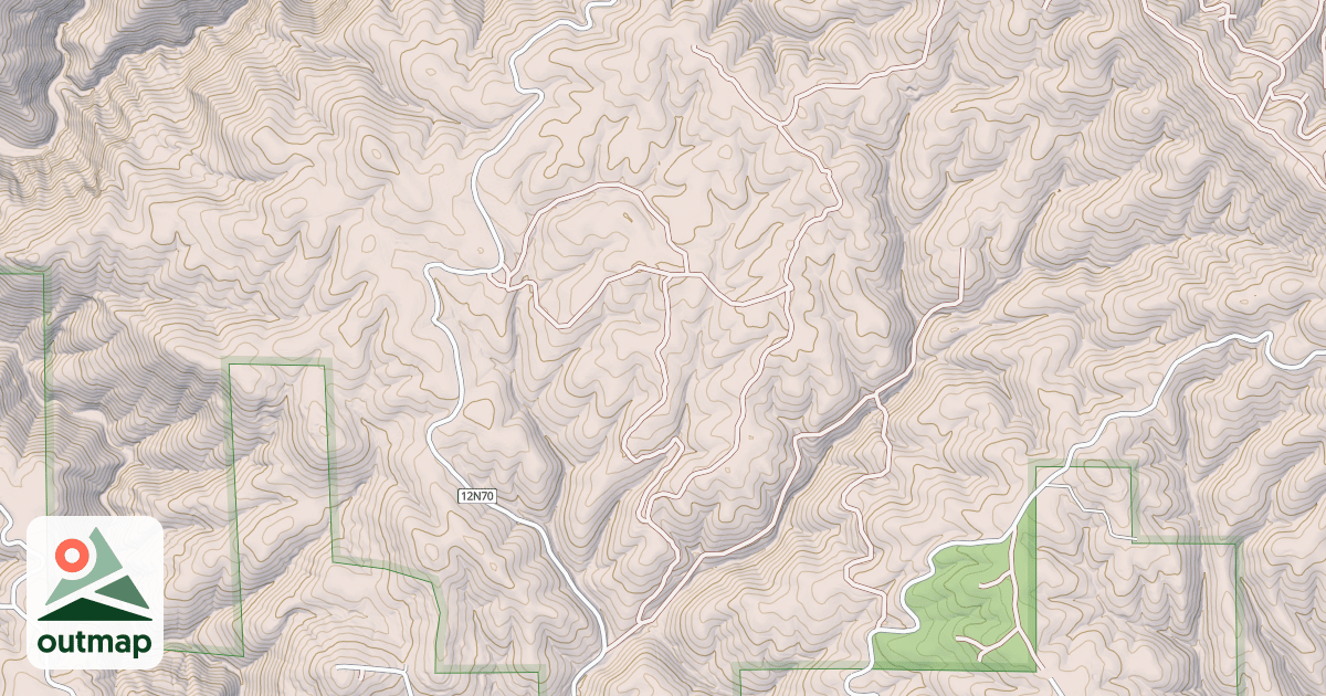 Map of CROZIER LOOP