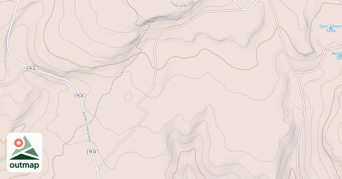Map of USFS National Forest System Roads {78001474-DF62-4502-8140-FFD4D160F658}