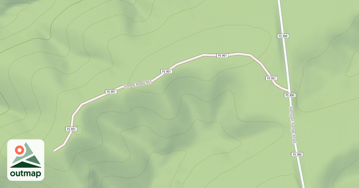 Map of 951