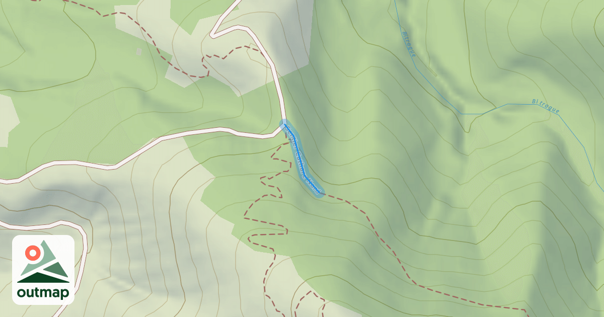 Map of Sentier Cathare Nord