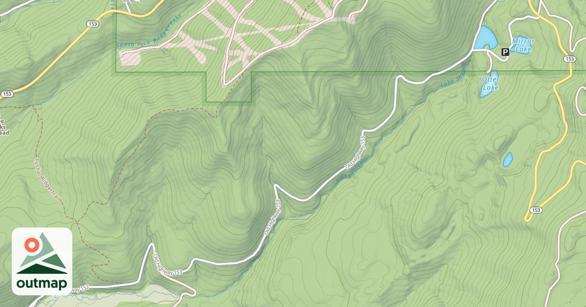 Map of OLD 153 TO PUFFER LAKE