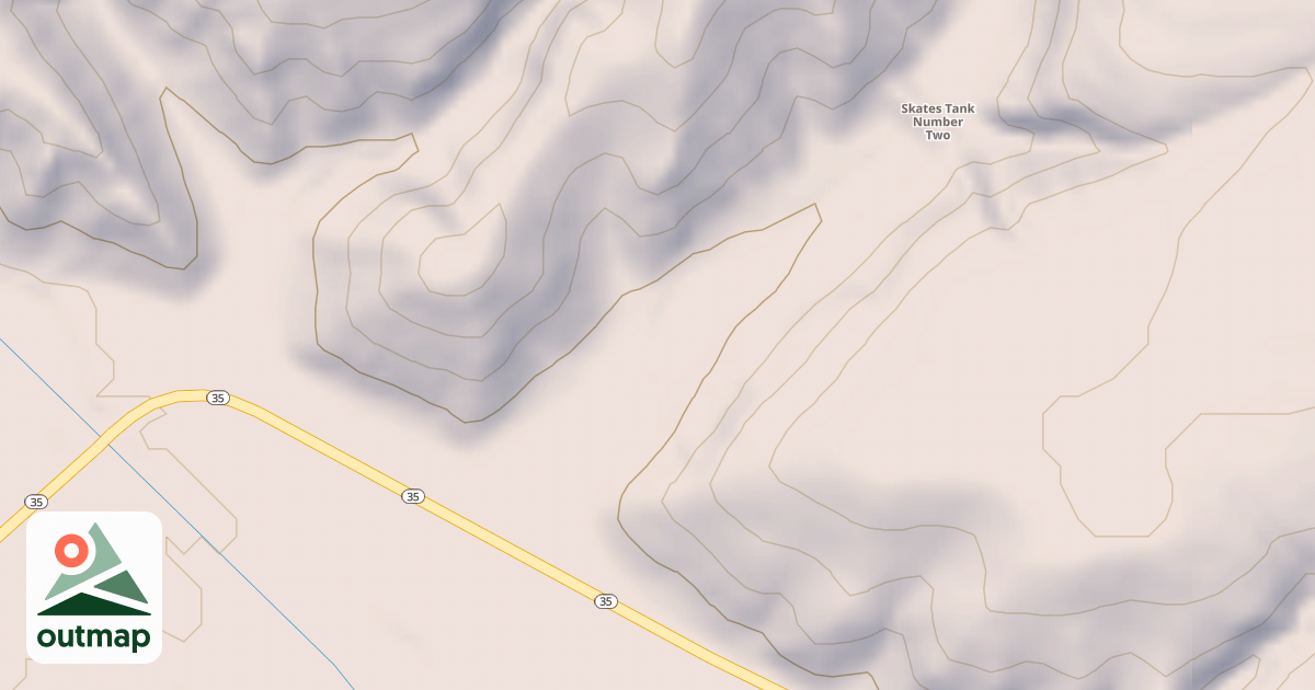 Map of 4078 X