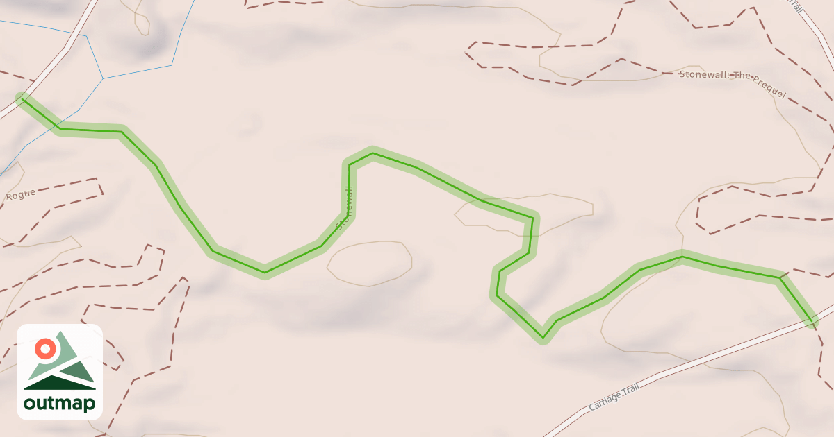 Map of Stonewall