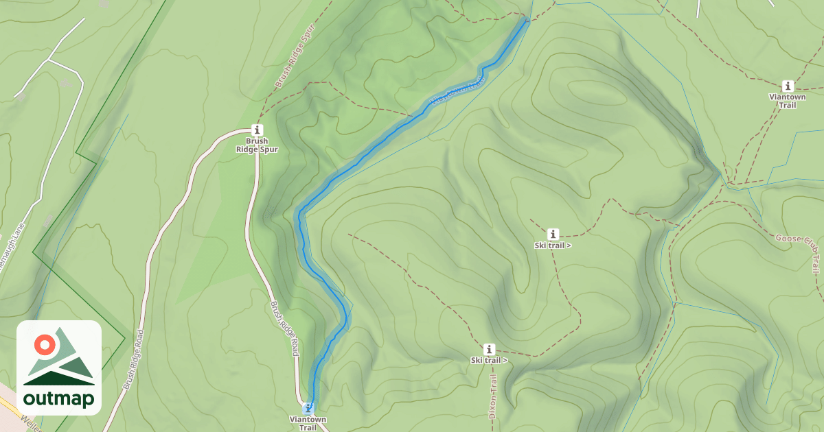 Map of Viantown trail