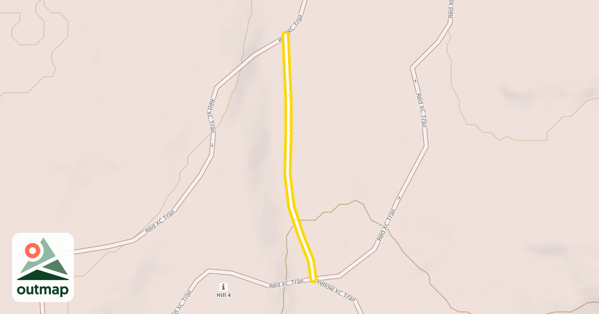 Map of Green XC Trail "C"