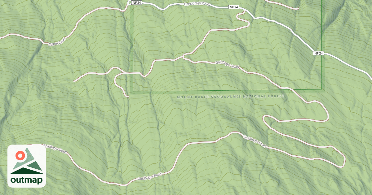 Map of GOLDFINGER