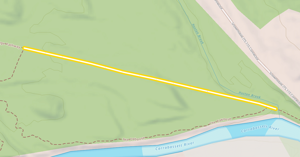 Map preview of Narrow Gauge Pathway