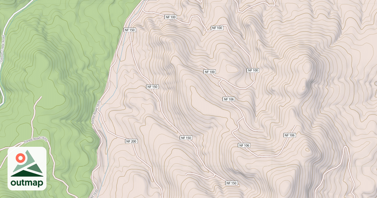 Map of USFS Motor Vehicle Use Map Roads {4175EAAC-0C74-485D-A05E-807182479199}
