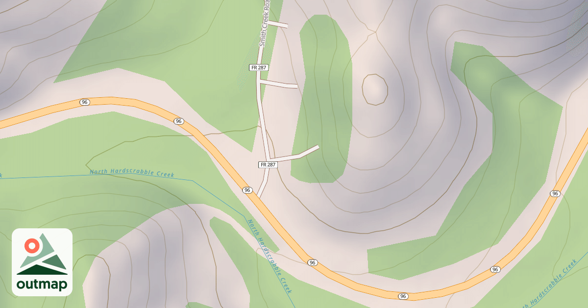 Map of 287.A