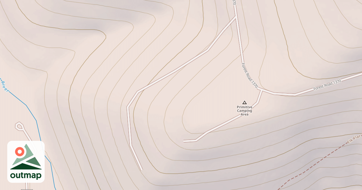 Map of USFS National Forest System Roads {024D2E8A-9974-406B-BE0A-A2896137FCCC}