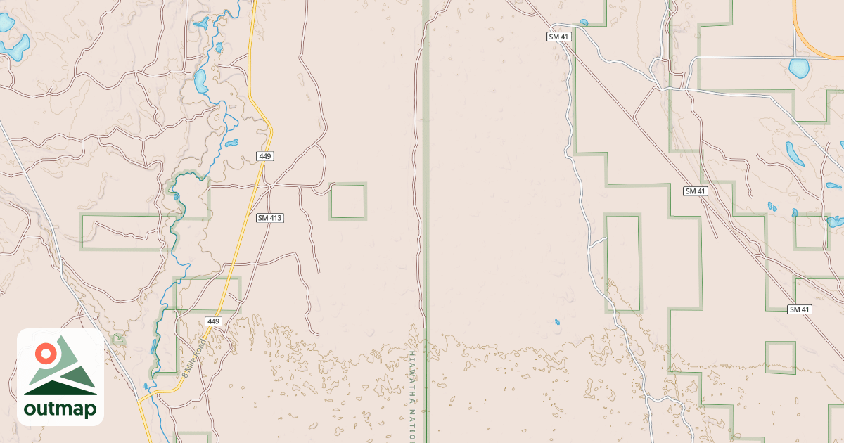 Map of BIG DITCH