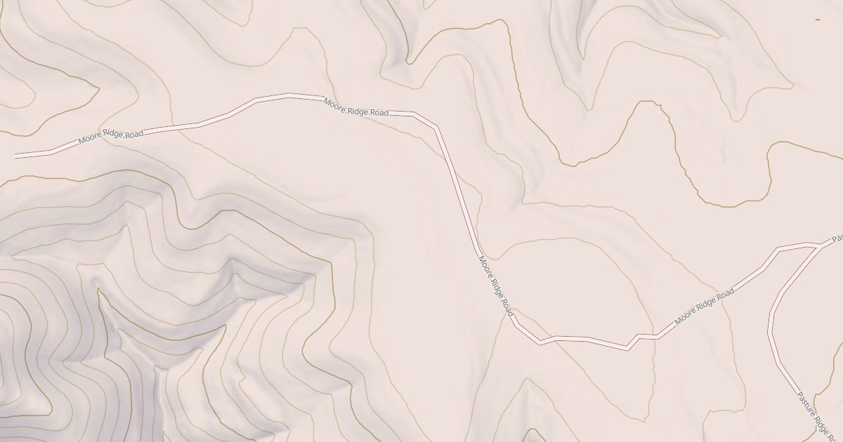 Map preview of MOORE RIDGE