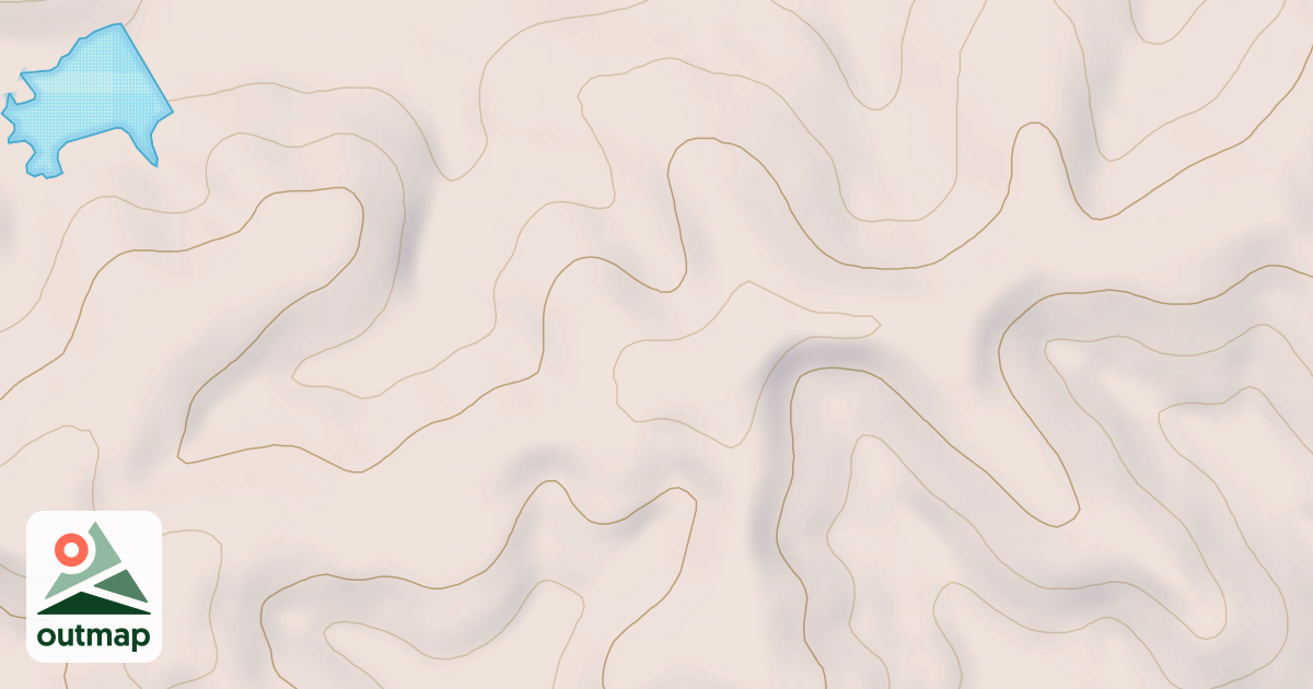 Map of POSSUM RUN SPUR A