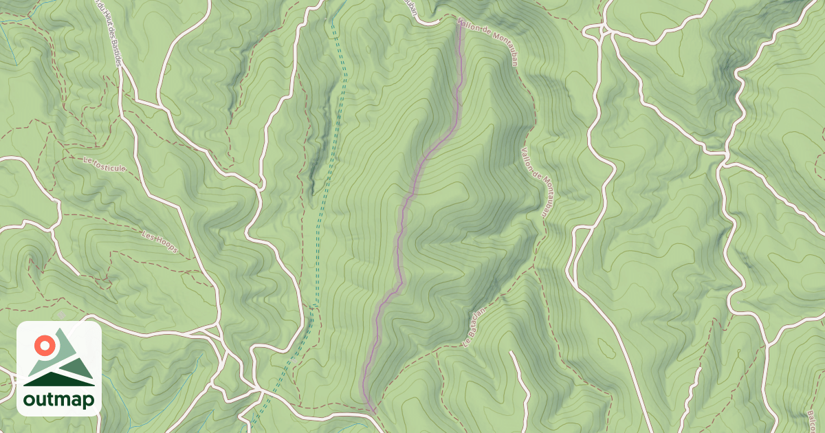 Map of P'tit Gros