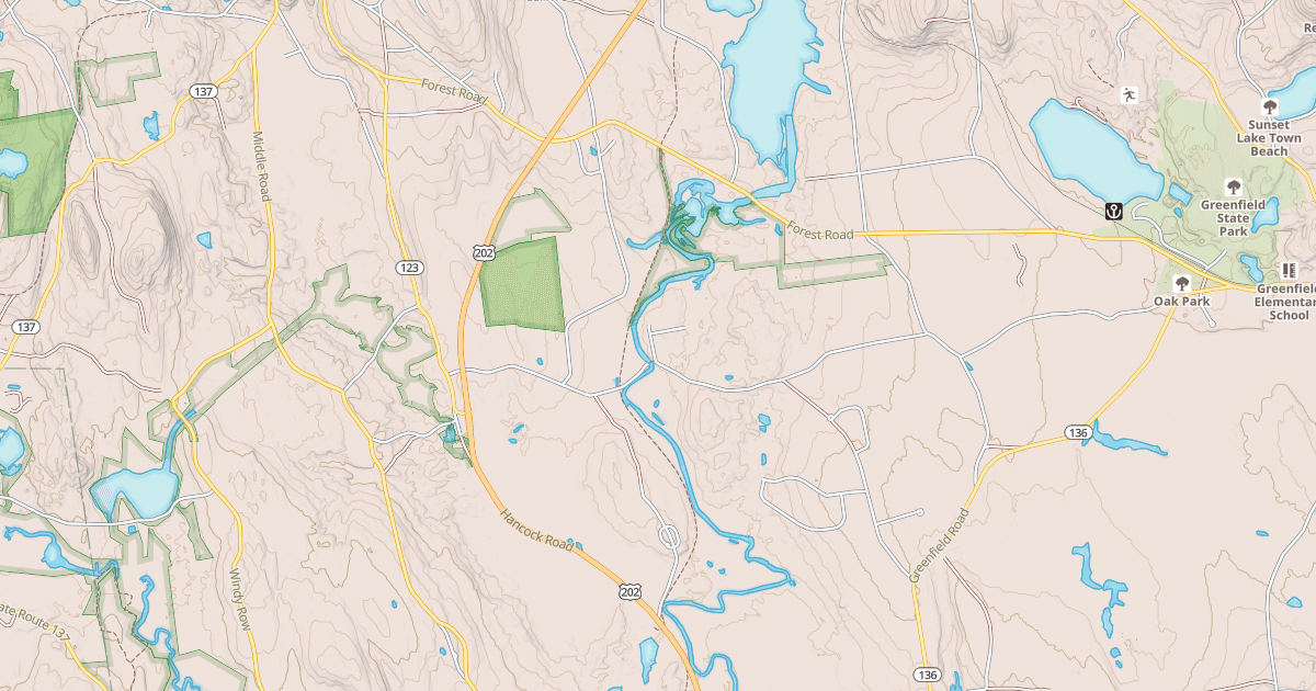 Map preview of Railroad Trail