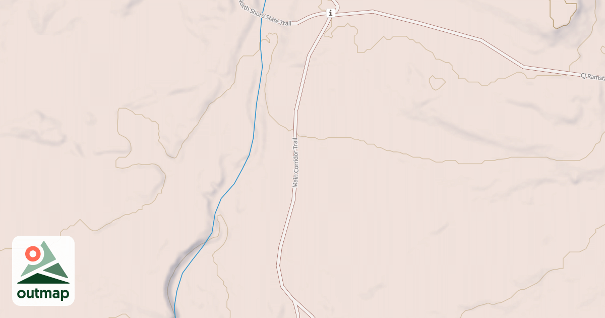 Map of Red Dot Trail