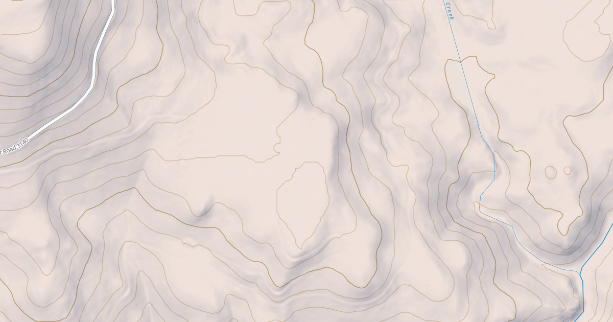 Map preview of USFS National Forest System Roads {3BC36633-C7BF-4DA2-ADB4-59A5A4514CDD}