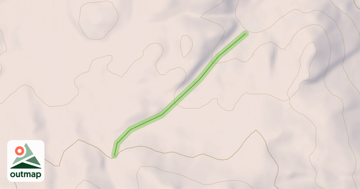 Map of Upper Easy Rider