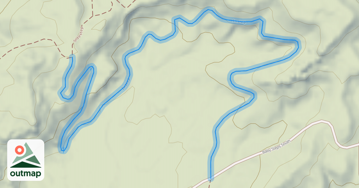 Map of Instep Trail