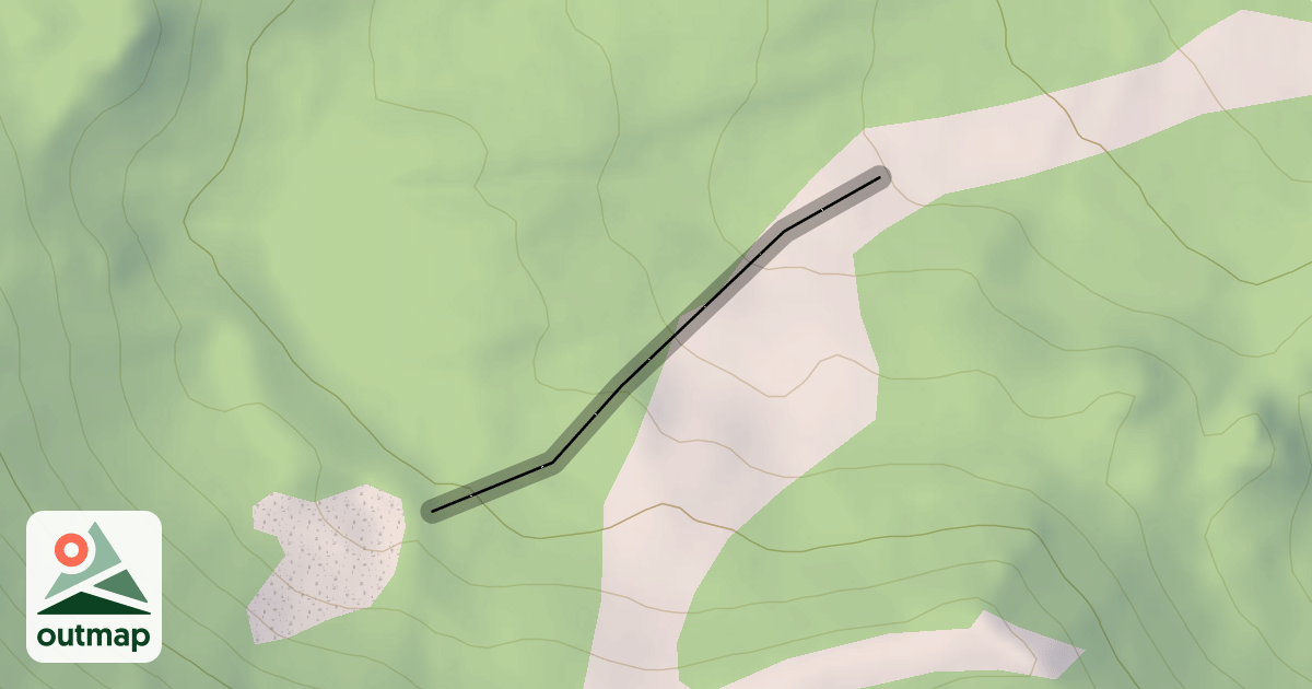 Map of Popcorn Rocks Exit