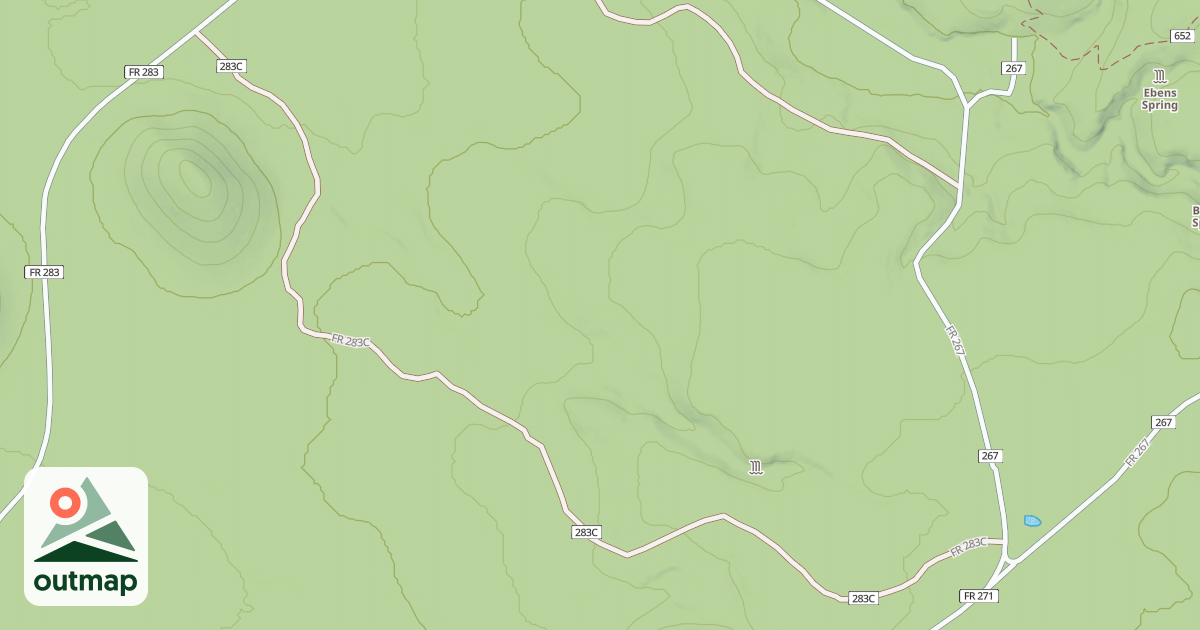Map of USFS National Forest System Roads {26DC8042-404B-4A89-8528-DA98A3E788DB}