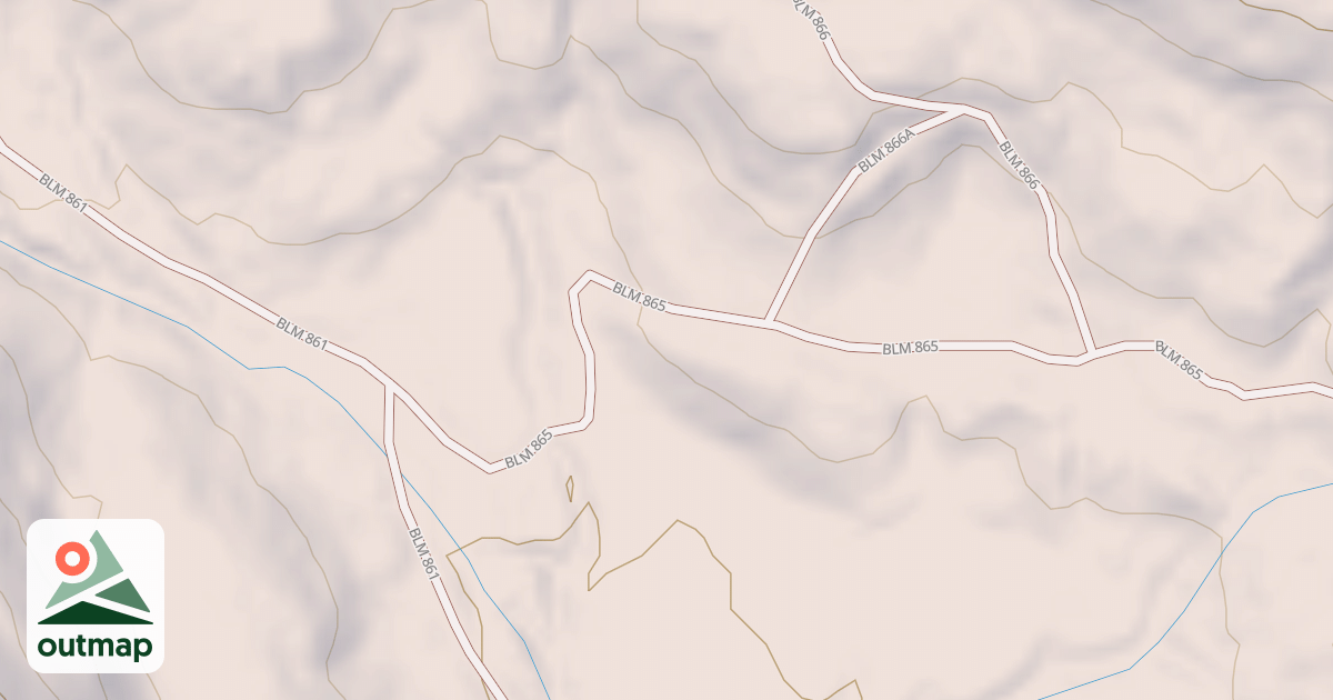 Map of BLM National GTLF Public Motorized Roads d50c22ff-0ad5-4067-aa18-c9db7a5e5479