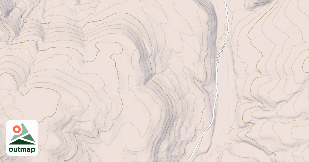 Map of RIGHT HAND SUGAR SPUR