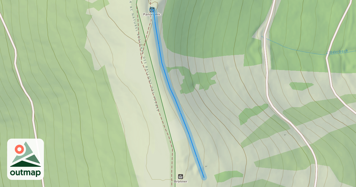 Map of Bronner rouge