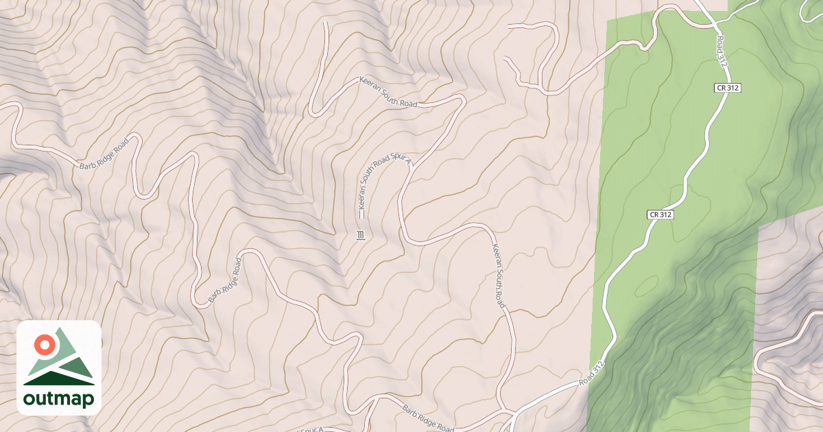 Map of KEERAN SOUTH