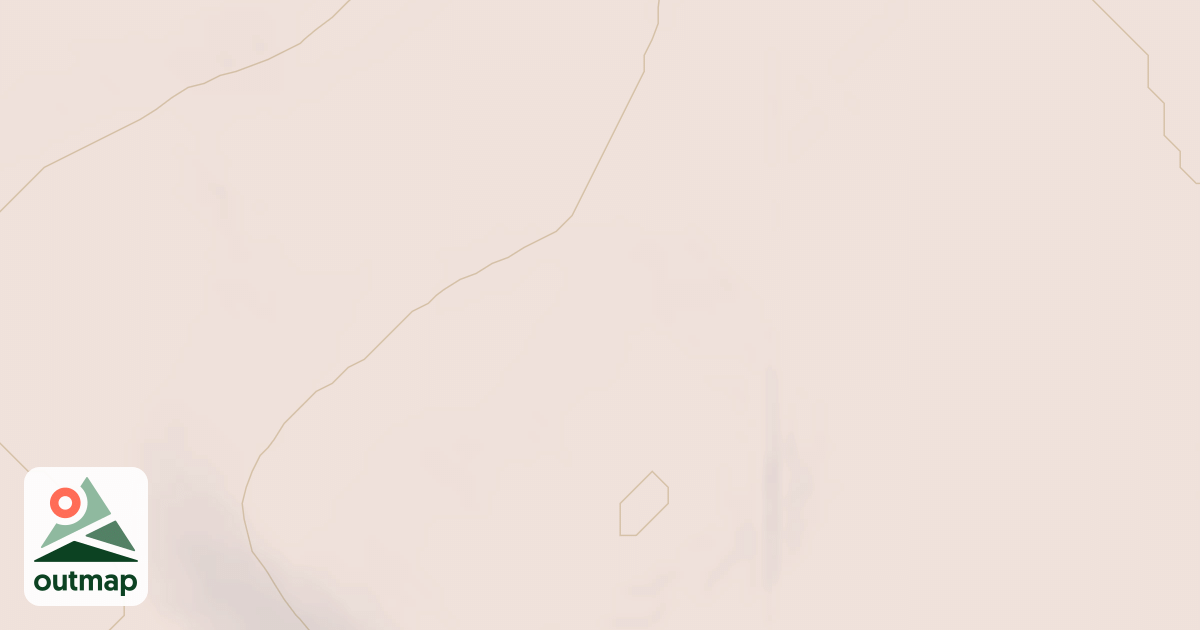 Map of East Fork Chulitna