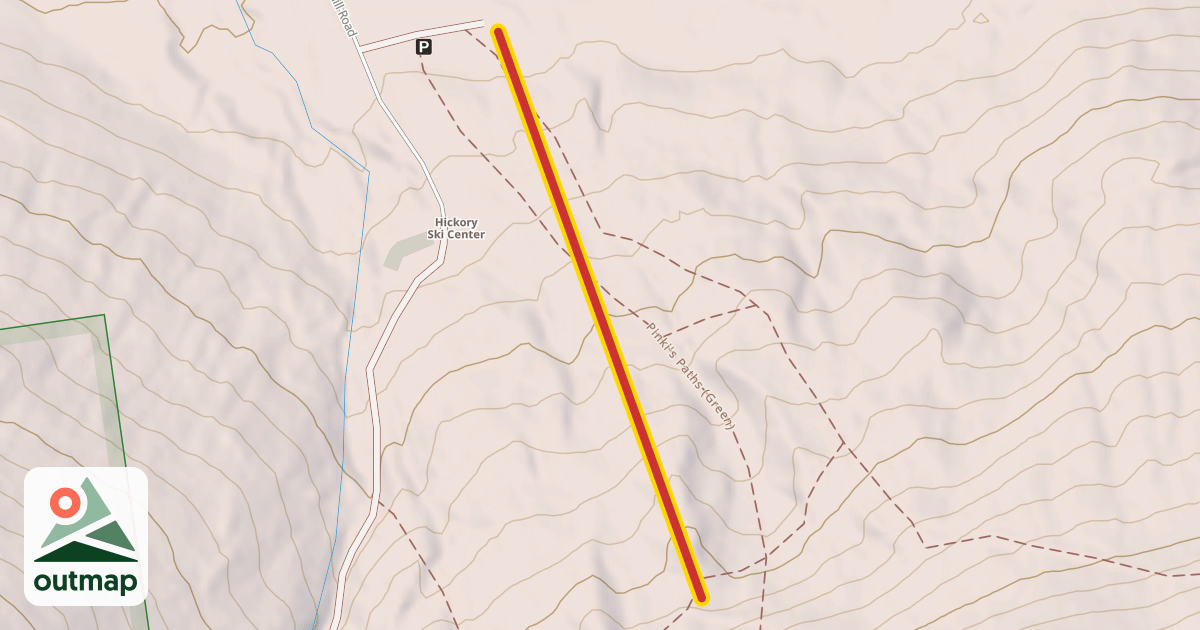 Map of T-Bar